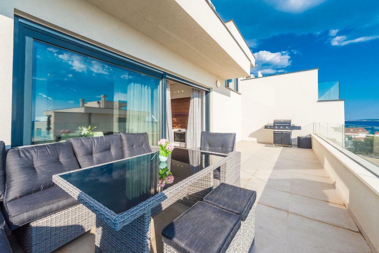 Luxury Penthouse Mandre Exterior foto