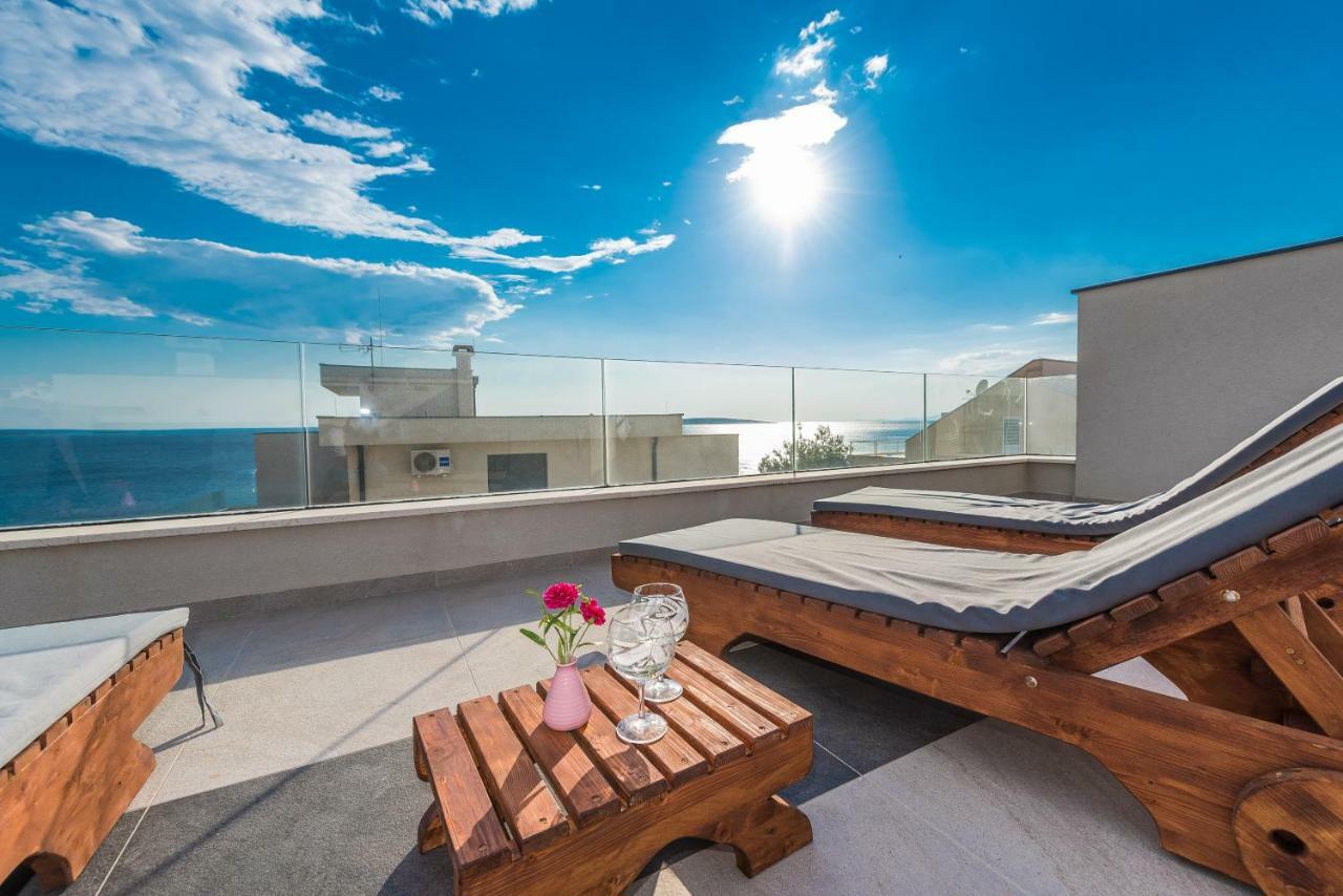 Luxury Penthouse Mandre Exterior foto